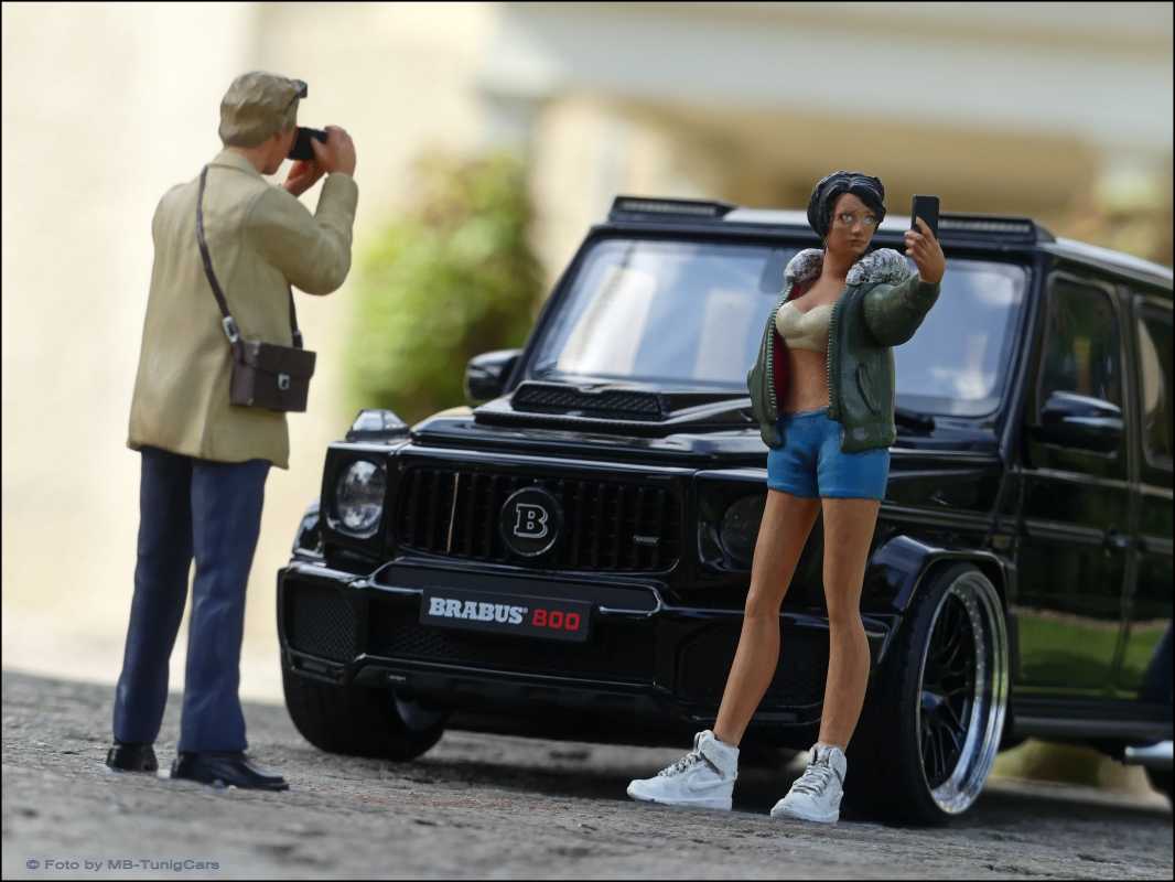 1:18 Mercedes AMG G63 Brabus 800 Widestar = TUNING & OVP
